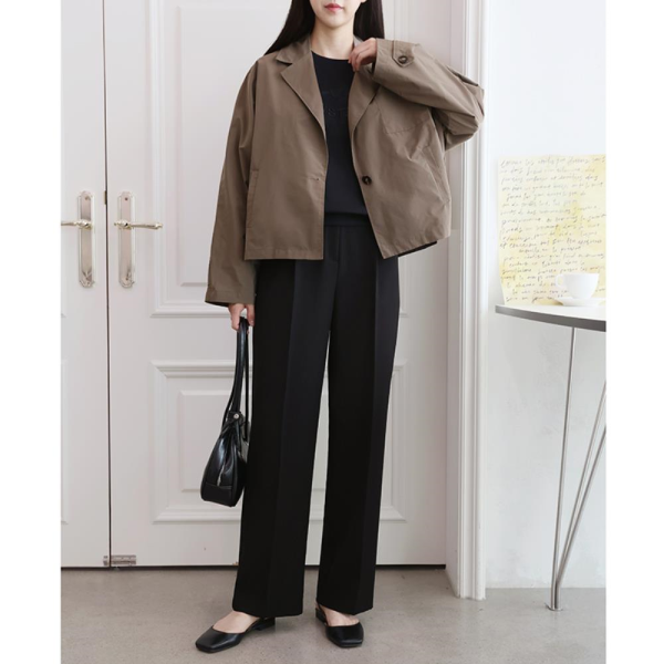 [패션플러스][미라클세븐][M7] 여자 얼리어텀 숏야상 처서매직 FW 자켓