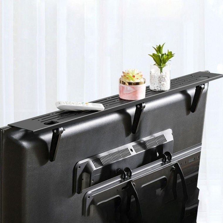 주식회사우건 도모 셋탑박스 공유기 티비 정리함 화 사운드바 수납함 일반형 셋톱박스 거치대 모니터