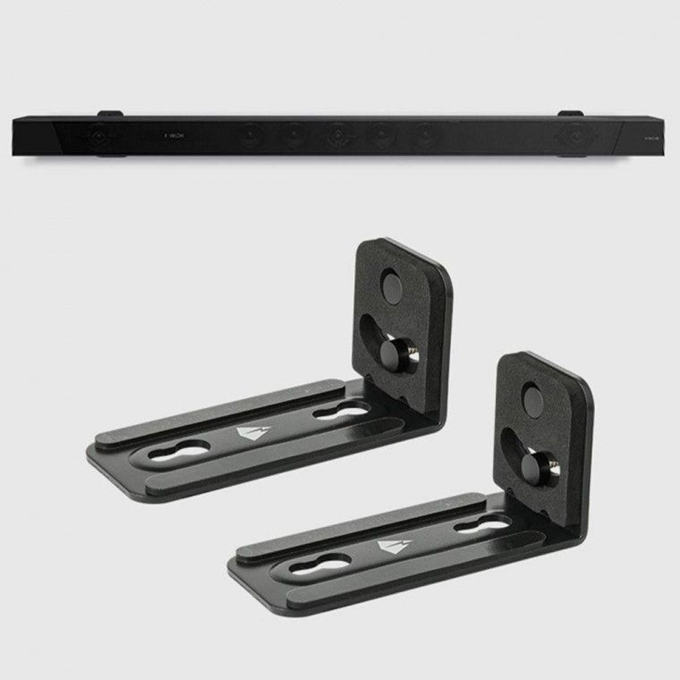Portira협력사 도모 벽걸이 타공형 거치대 슬림형 사운드바 브라켓