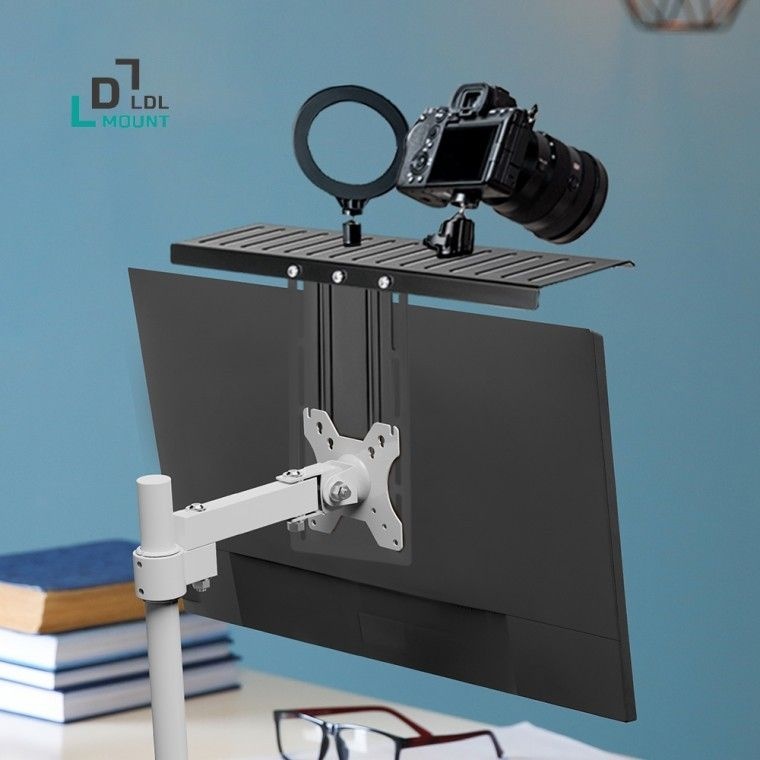 (주)엘디네트웍스 도모 MDS02 모니터암선반 사운드바거치대 모니터거치대  애니포트 엘마운트