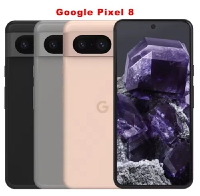 구글 오리지널 구글 픽셀 8 5G 모바일 폰8GB RAM 256GB ROM 50MP+12MP 120Hz 6.2인치 OLED NFC 지문인식 구글 텐서 G3 스마트폰 , 3일내