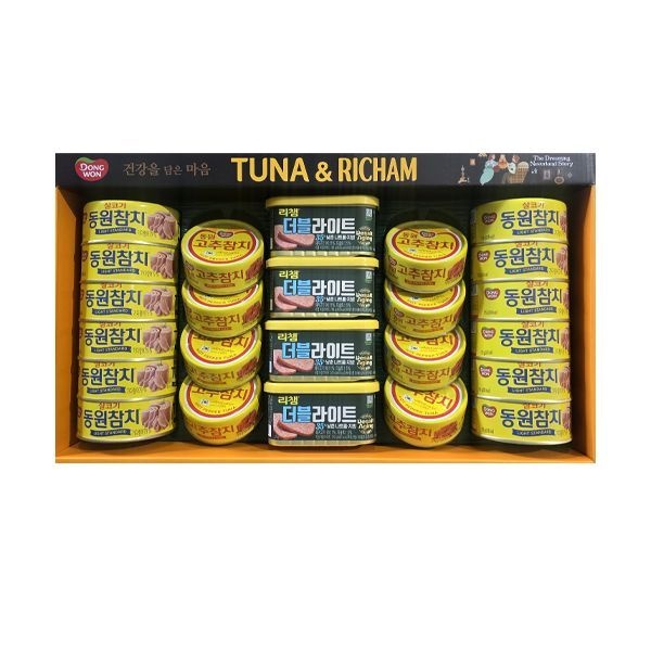 동원F&amp;B 동원F&B동원 튜나리챔 11호 선물세트 한가위 프리미엄
