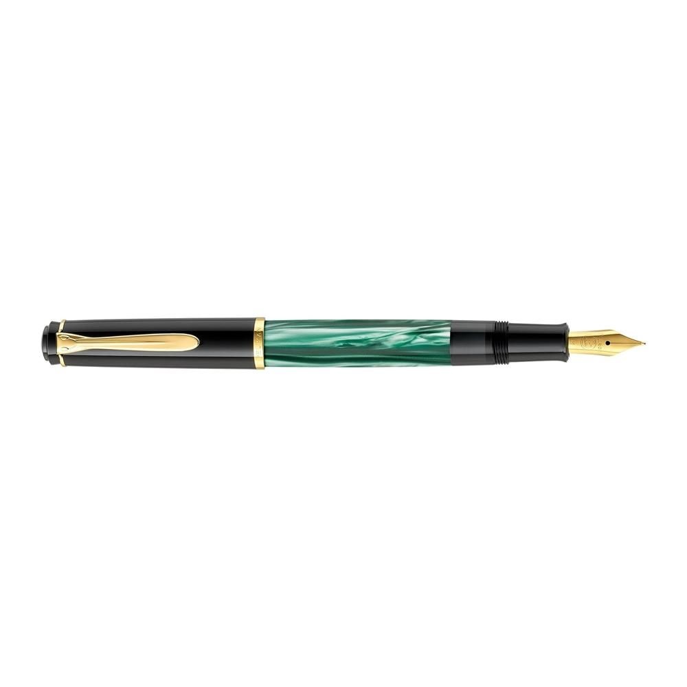 [해외] Pelikan 펠리칸 피스톤 만년필 클래식 M200 금도금 스테인리스 스틸 F닙 펜촉