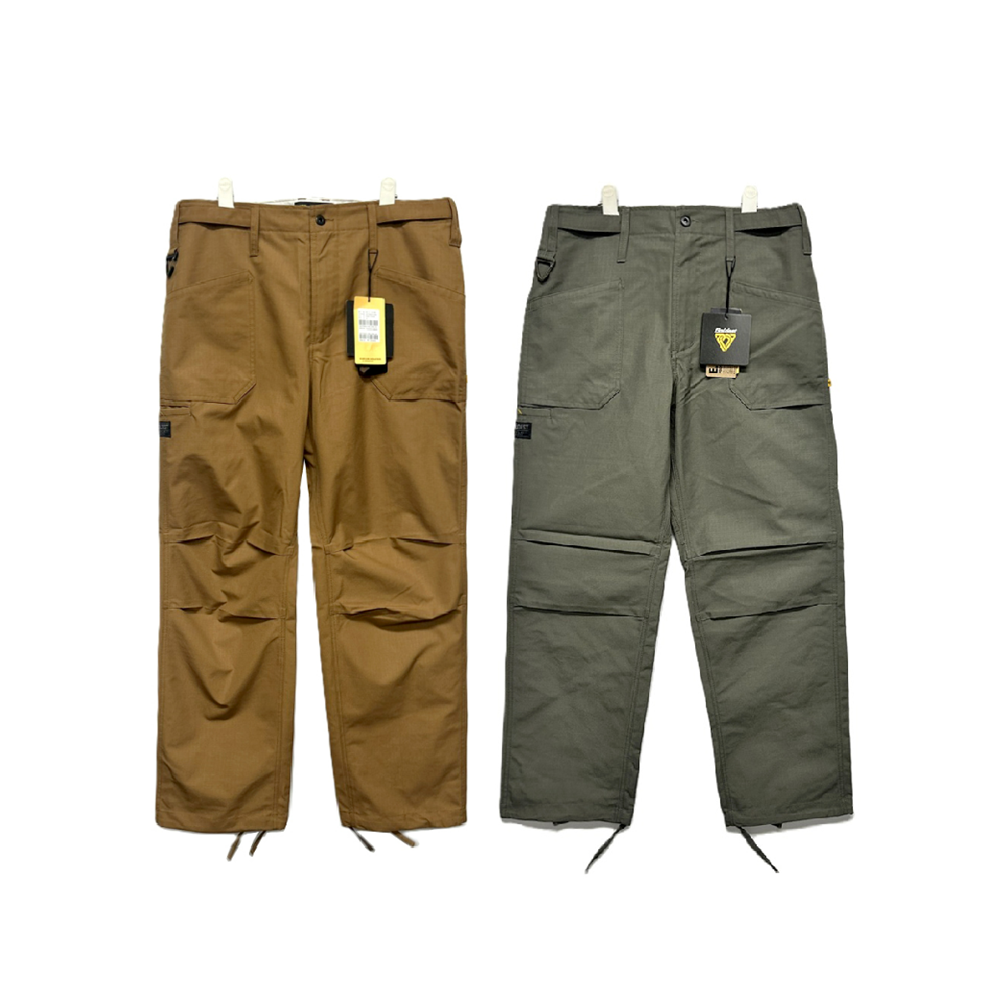 코오롱인더스트리 볼디스트 코오롱 볼디스트 남성 N-1 덱 팬츠 오렌지 세이지그린 와이드핏 필드 바지