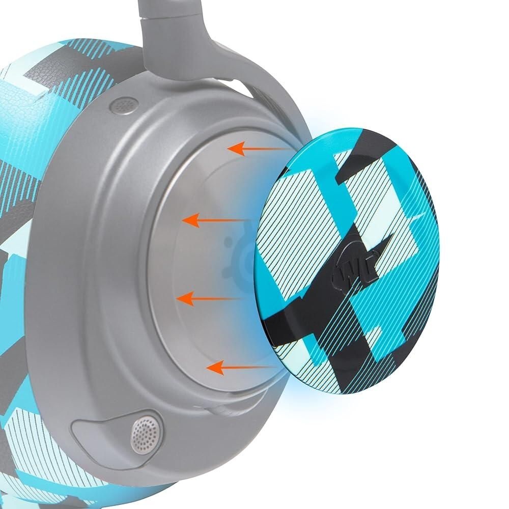 [해외] WC Wicked Cushions Arctis Nova 헤드셋용 사이드 플레이트 | Pro Wireless/Pro Wired/Nova Elite/Nova 7 / 7X 7P에 적합 시안 프리즘 17054