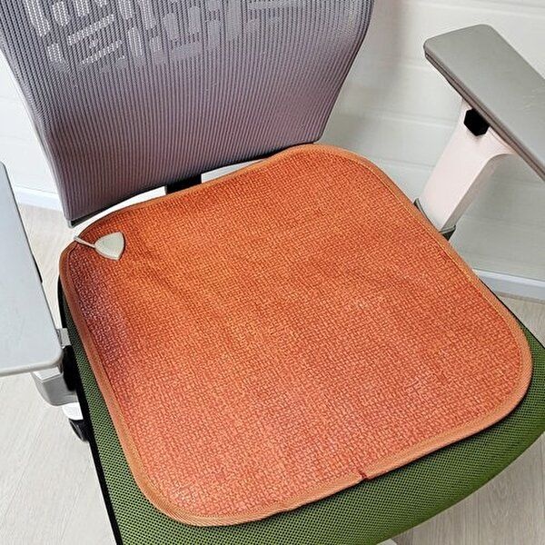 [신연]황토참숯(전기)방석_1인용/찜질방석/황토매트/전기매트/전기방석/온도조절