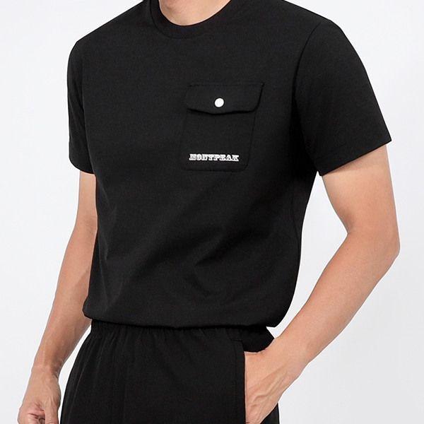 제로 스포츠 [패션플러스][제로스포츠]MONTPIC 남성 아이스 스판 마테호른 라운드 반팔티셔츠 Model No_DSB5035