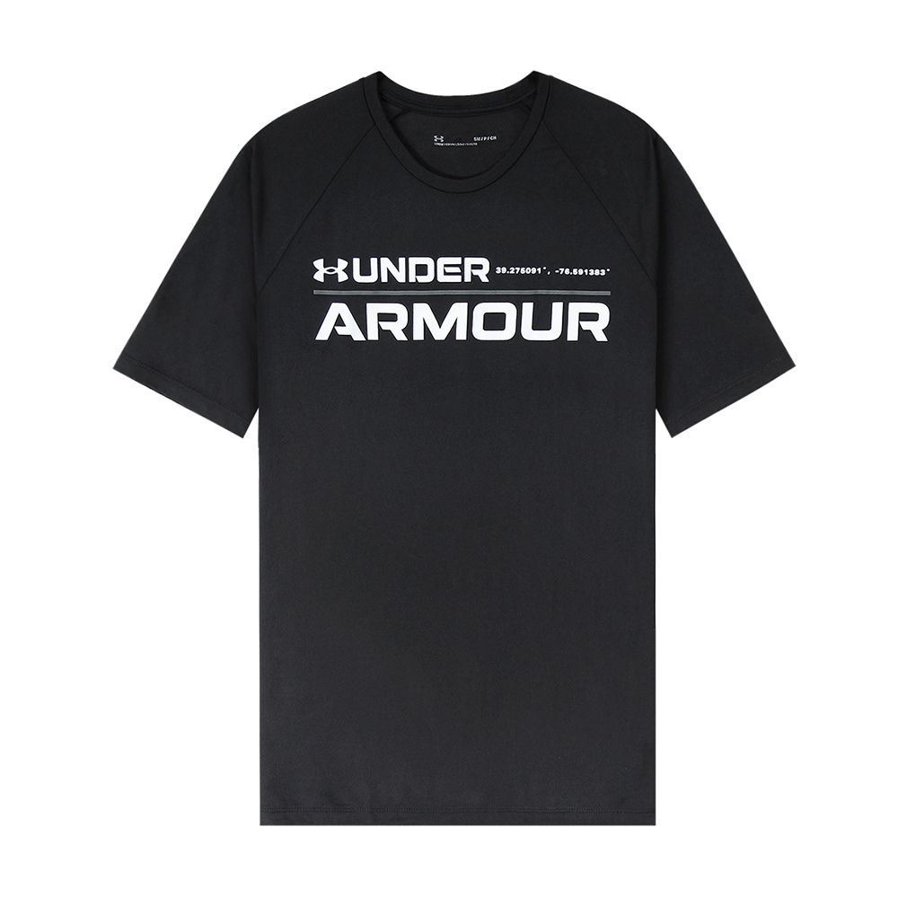 언더아머 (현대Hmall) 언더아머 UA 워드마크 2.0 반팔티 남자 블랙 1370538-001
