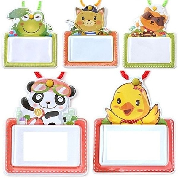 유아명찰 동인 옷핀 목걸이명찰 끼움식 5개입 - 41945