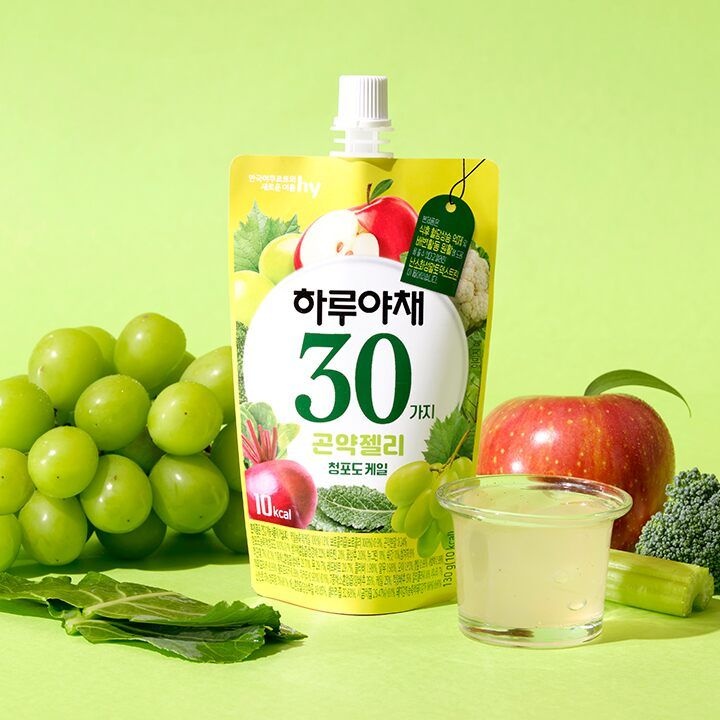 (현대Hmall) [에치와이] 하루야채 곤약젤리 청포도케일 10포