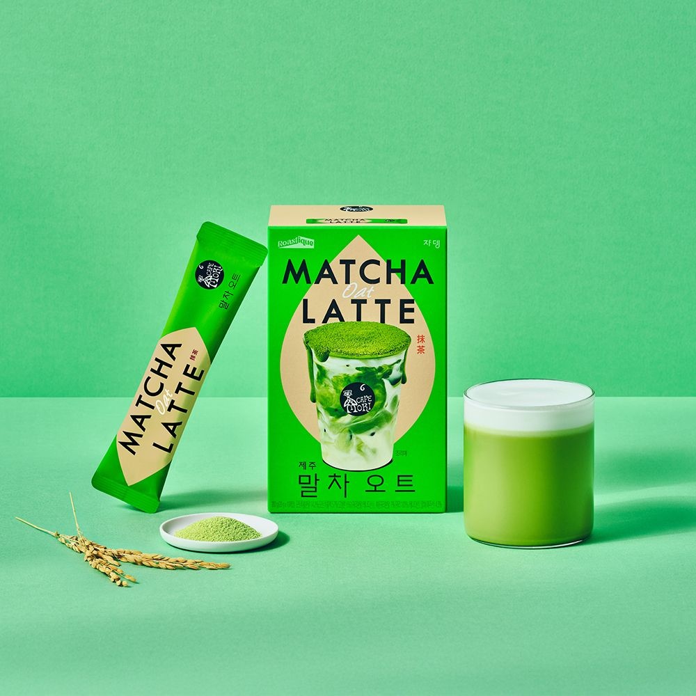 쟈뎅 까페모리 제주 말차 오트라떼 10P