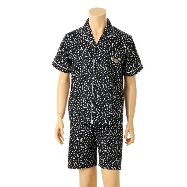 비너스 [모다아울렛][비너스]면60수 반팔 반바지 남자 파자마 상하의 세트_CA(SPA2608M) 천안아산점