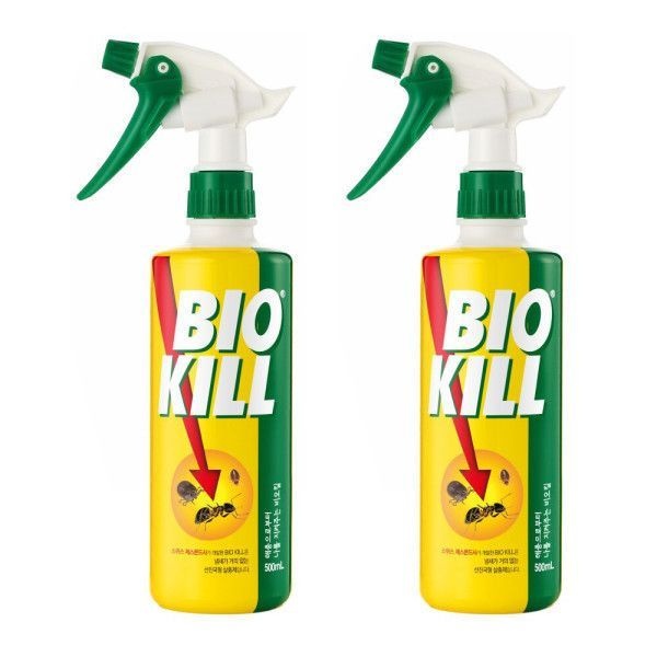 동성제약 비오킬(BIOKILL) 스프레이 500ml 살충제 2개