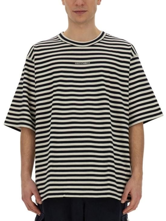 [해외] 돌체앤가바나 24SS 돌체앤가바나 반팔 티셔츠 G8RG6T G7K3PS9000 Multicolor
