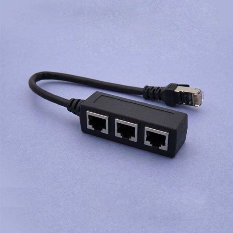 Coms Coms 커플러(RJ45) FT형 8P8C 분배기 3분배 커넥터 랜