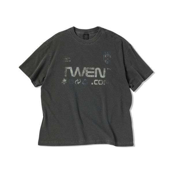 트래블 TRAVEL 트웬티 유니폼 피그먼트 반팔티 블랙 차콜 TRTVSURS106UC5 3057346