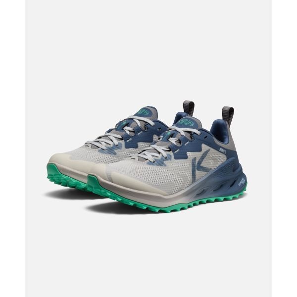 KEEN (국내매장정품) KEEN 자이오닉 NXT WP 여성 트레킹화 VAPORBALLAD BLUE KNSO5F601B1 192045