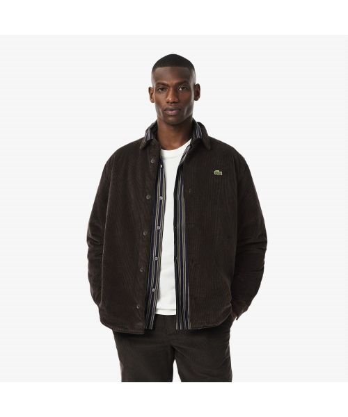 라코스테 남성 코듀로이 점퍼 셔켓 CH7211-55N SKB