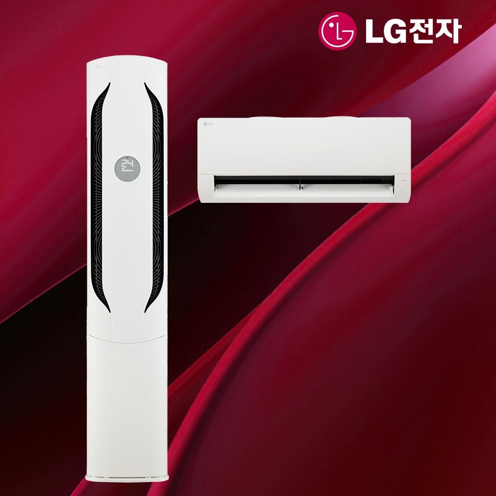 상품상세참조 LG전자 LG 2in1 멀티에어컨 투인원 인버터 18+6평형 FQ18HDWHY2 실외기포함