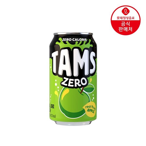탐스 제로 사과 355ml 24캔