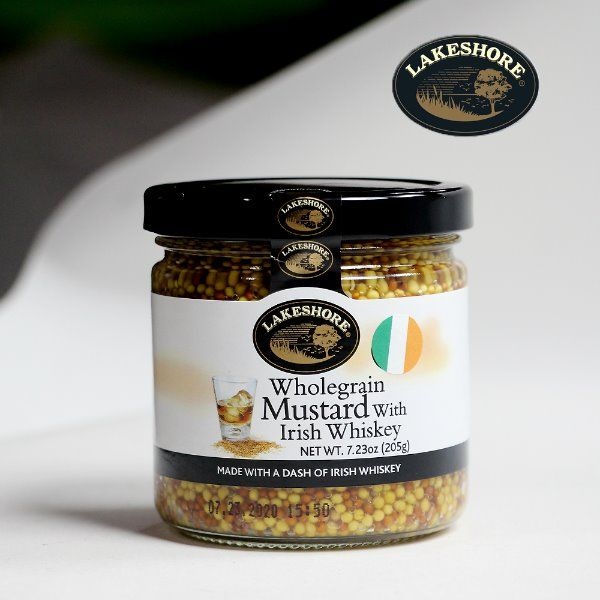 레이크쇼어 아이리쉬위스키 홀그레인 머스타드 205g
