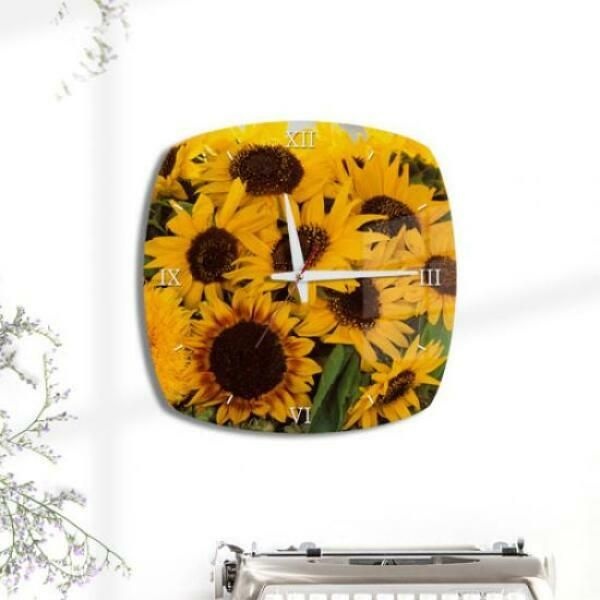 (현대Hmall) 아트박스/꾸밈 bh577-아크릴시계_풍수여름해바라기