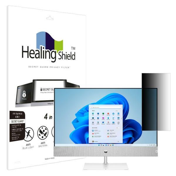 아트박스 (현대Hmall) 아트박스/힐링쉴드 HP 파빌리온 27-ca1102kr 메신저 사이드 보안필름