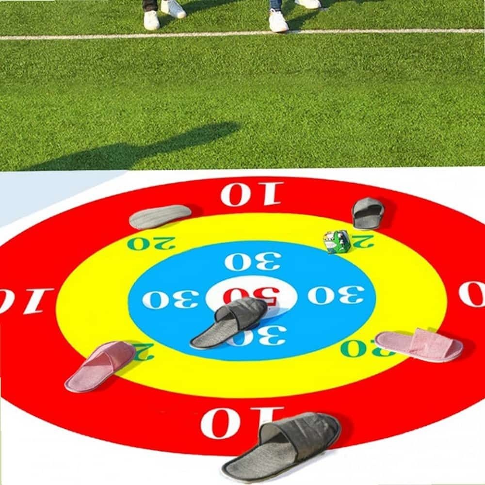 운동품 던지기 체육대회 신발 게임 과녁판 놀이 점수판 행사