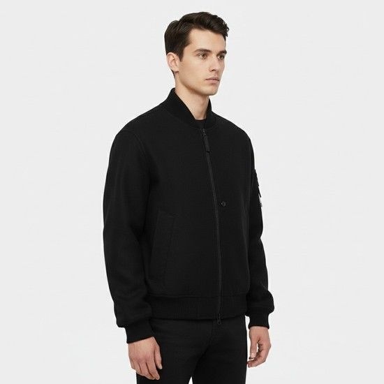 없음 와펜로고 퍼포먼스 플래널 고스트 피스 울 남성 자켓 K2S154100102 S0F18 V0029