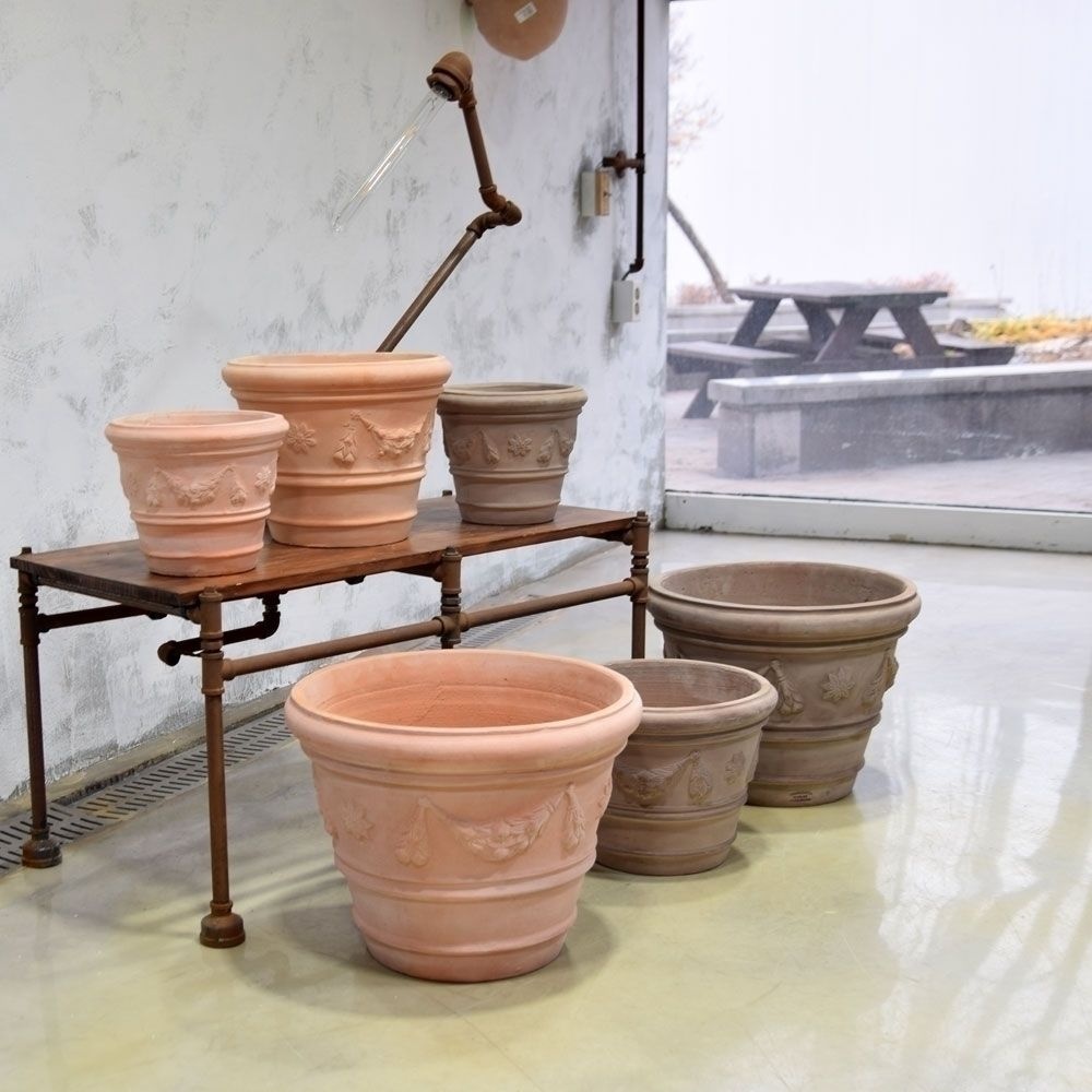 베스트하우스협력사 3개셋이태리풍 토분화분 MP08 24x20/33x27/44x35cm