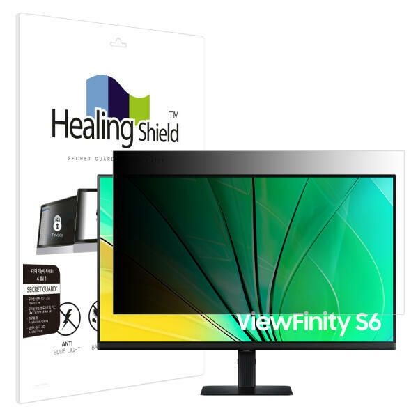 (현대Hmall) 아트박스/힐링쉴드 삼성 뷰피니티 S60D LS32D600EA 양면 정보보안기