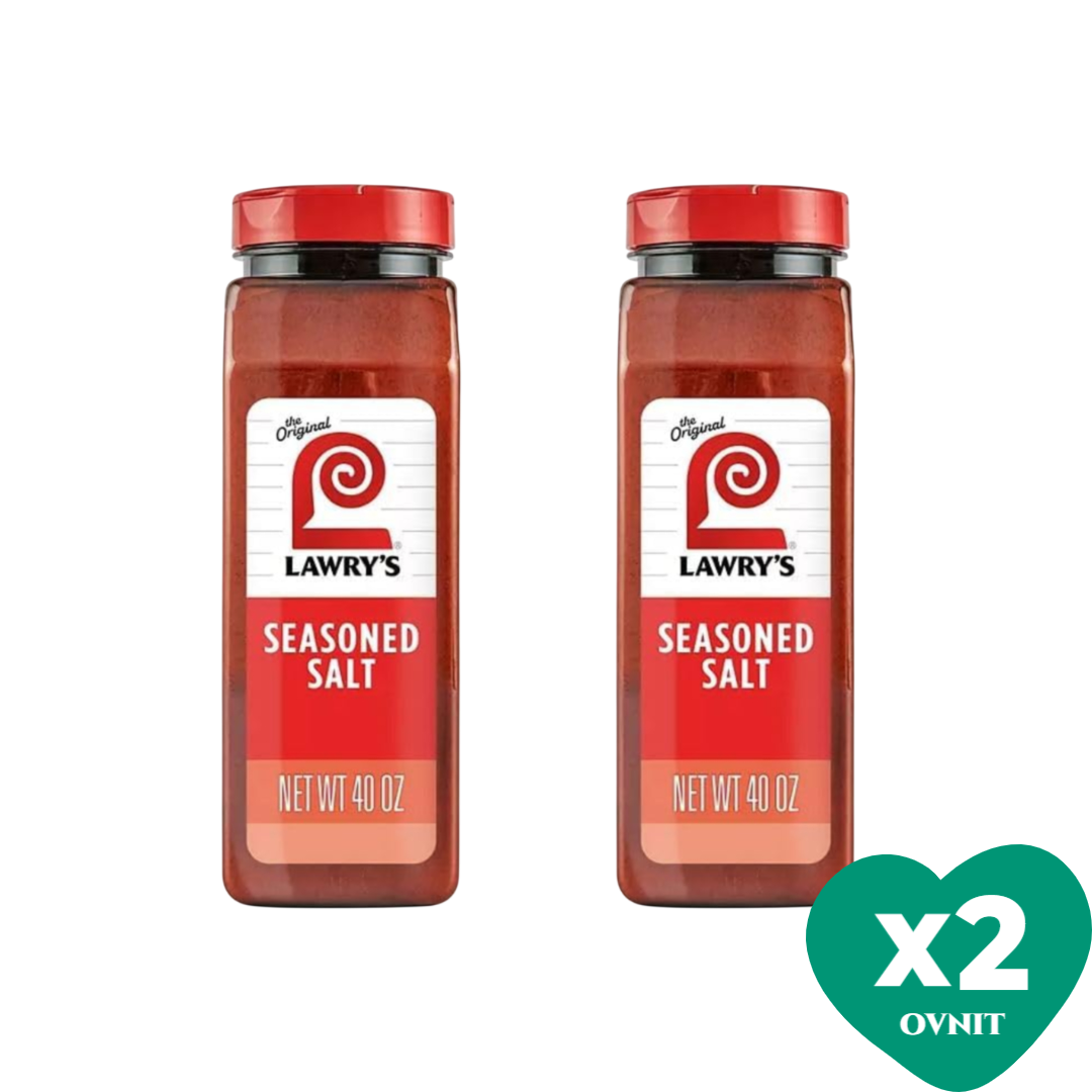 [해외] Lawrys Seasoned Salt 로리스 BBQ 만능 시즈닝 40oz 파프리카 마늘 양파 블렌딩 2개