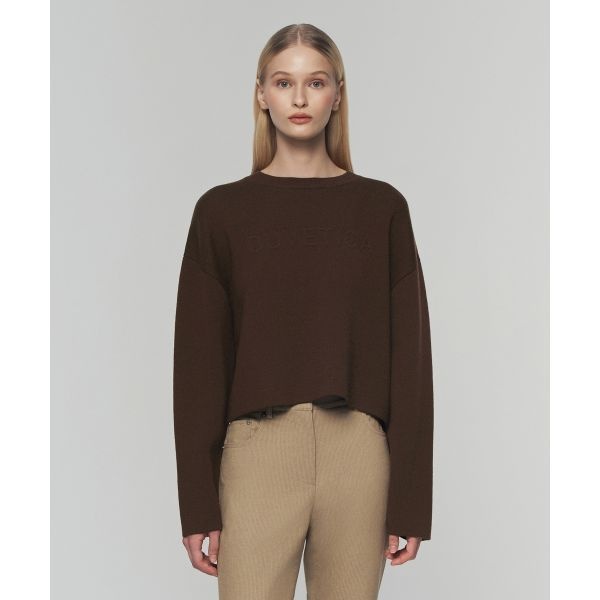 DUVETICA 듀베티카 DUVETICA 제비오다크 브라운여성 니트풀오버 V25FVDKP10754BRD 3044428