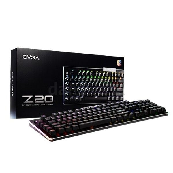 UnKnown EVGA 유선 기계식 키보드, Z20 RGB 리니어