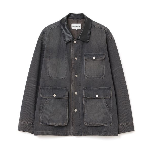 밀로 MILLO ARCHIVE 데나이티 워시드 미들 자켓 [빈티지 퍼플] ML465VPU 3060564