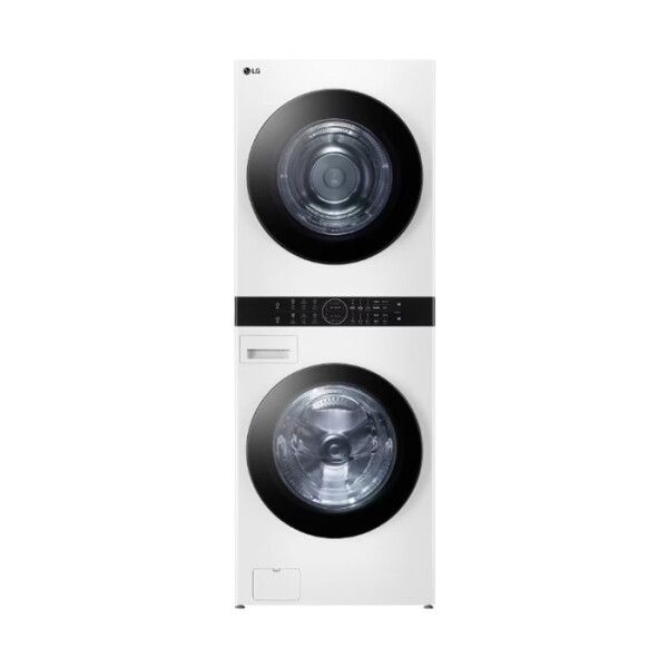 LG전자 [LG전자] TROMM 오브제컬렉션 릴리 화이트 워시타워 W20WHN // 24kg + 20kg