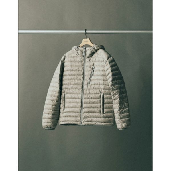 <매장정품> HAZZYS 헤지스 [HIS] 라이트그레이 경량다운 HRJU6E809G1 1080212