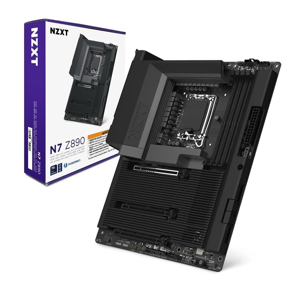 [해외] NZXT N7 Z790 인텔 칩셋 ATX 게이밍 마더보드 화이트 N7-Z79XT-W1