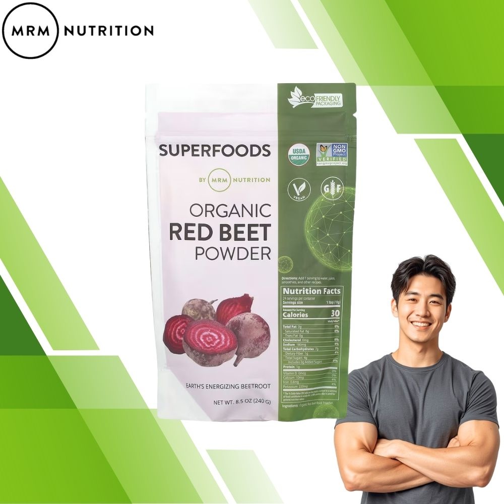 [해외] MRM 뉴트리션 레드 비트 파우더 슈퍼푸드 240g