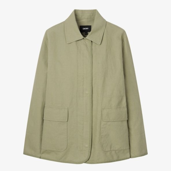 DKNY 코튼 워시드 재킷 라이트카키 DW2G1WJC232LLK