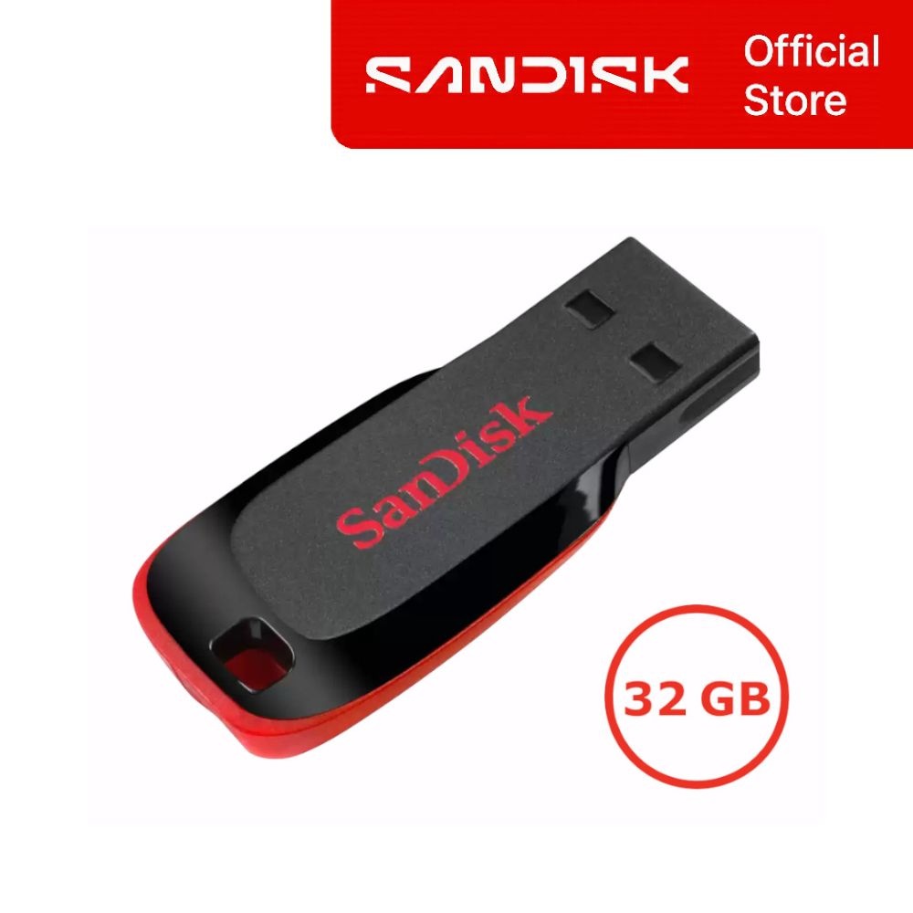 샌디스크 공식 정품 SanDisk 크루저 블레이드 Cruzer Blade 32GB 32기가 SDCZ50 데이터 백업 USB 메모리