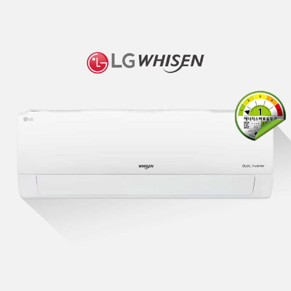 LG전자 부산경남지역설치 SQ07EJ3WES 실외기포함 1등급 배관5m 인버터 벽걸이에어컨 A
