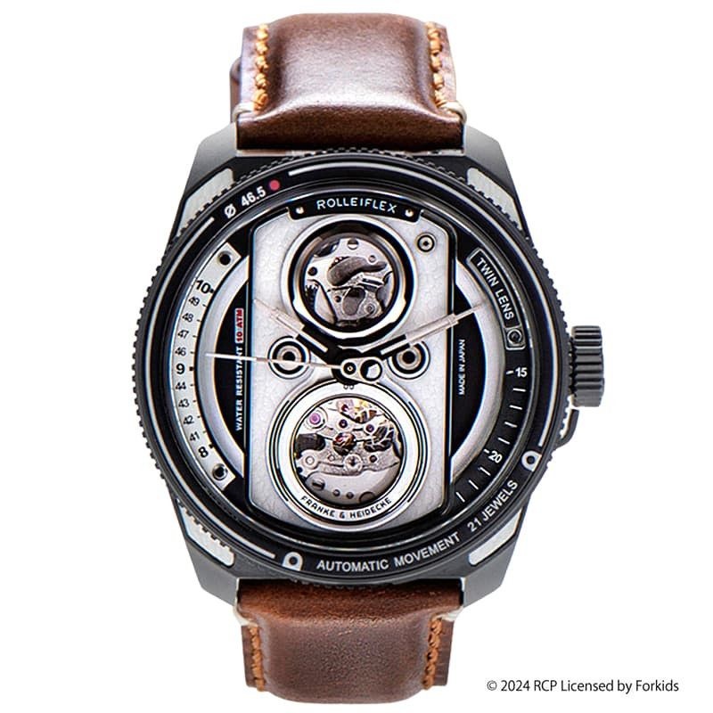 [해외] 탁스 트윈렌즈 × 롤라이플렉스 기계식 자동 남성시계 한정판 TS2002G