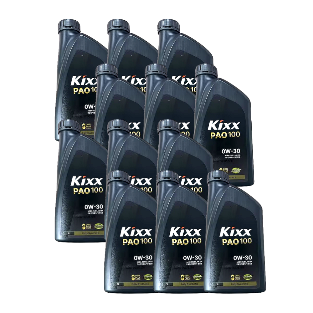 GS 킥스  파오 100 0W30 엔진오일 1L x 12개
