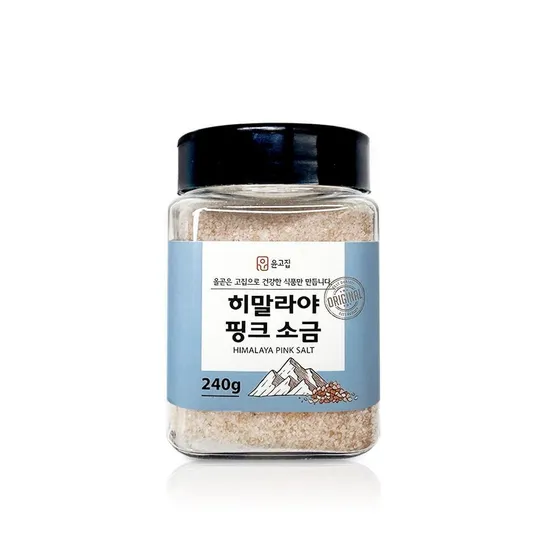 히말라야 소금 3종 세트 240G X 3개 + 케이스