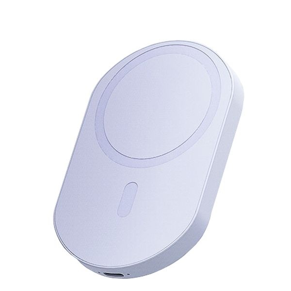 드리온 컴팩트 맥세이프 무선 보조배터리 라벤더  3000mAh