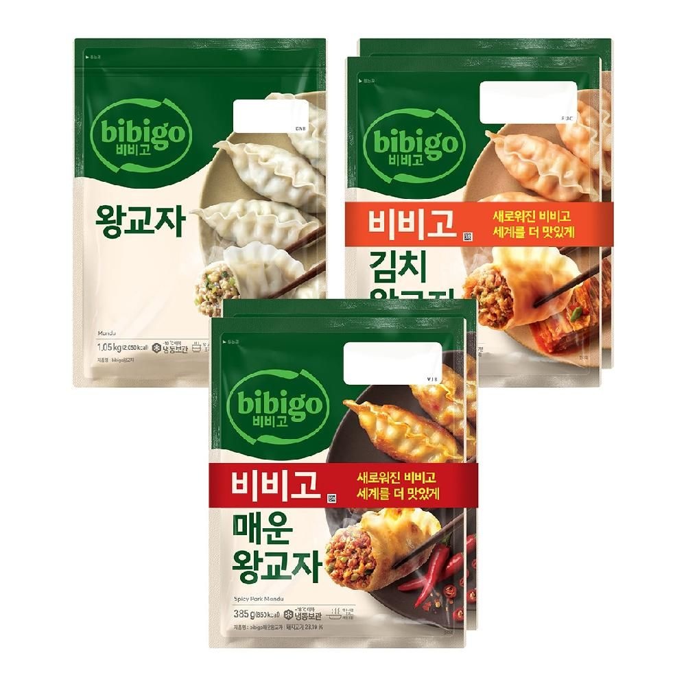 [온누리7%혜택]무료배송 비비고 왕교자 골라담기 (왕교자 1.05kgx2 + 김치 420gx2)