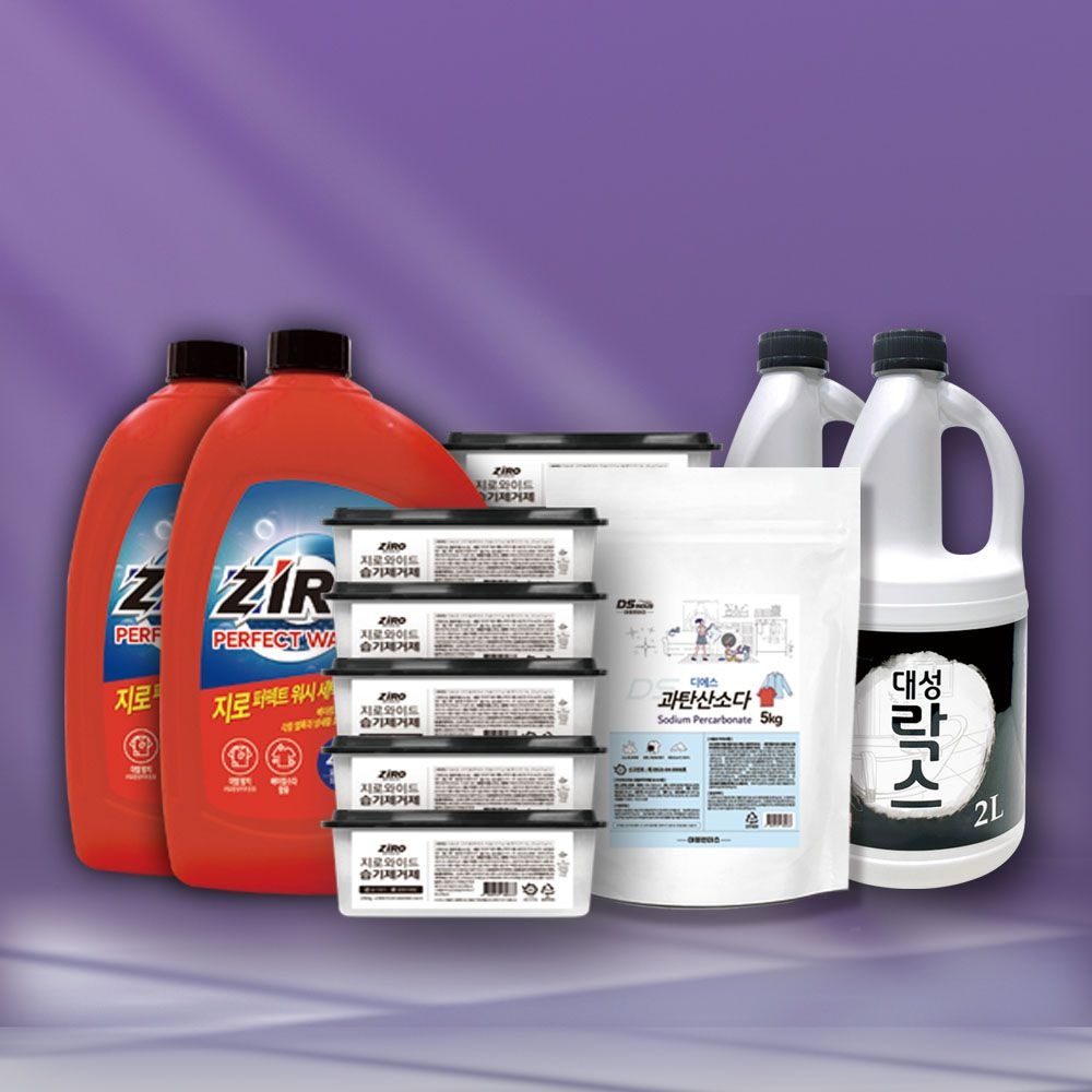 화장실 청소 표백 락스 2L 6개