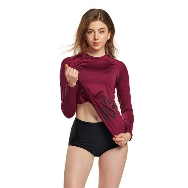 TESLA TESLA 모크넥 긴팔 래쉬가드 수영복 비치웨어 FSR48 262769