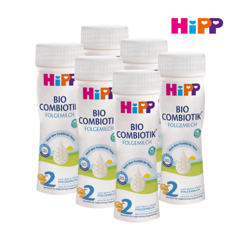 [해외] 힙 HIPP 액상분유 2단계 200ml 6병